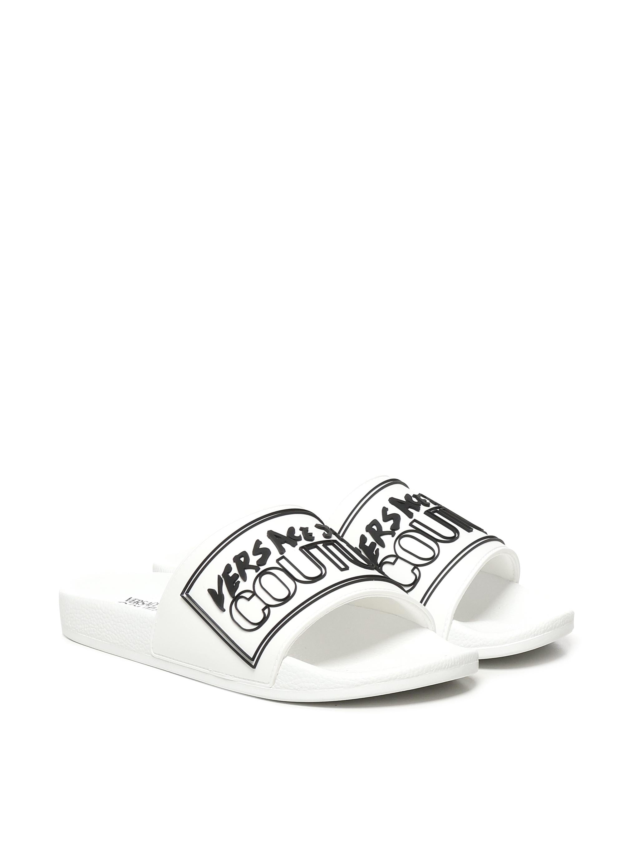 Slides con logo 78YA3SQ3 ZSC22003 VERSACE JEANS COUTURE 
