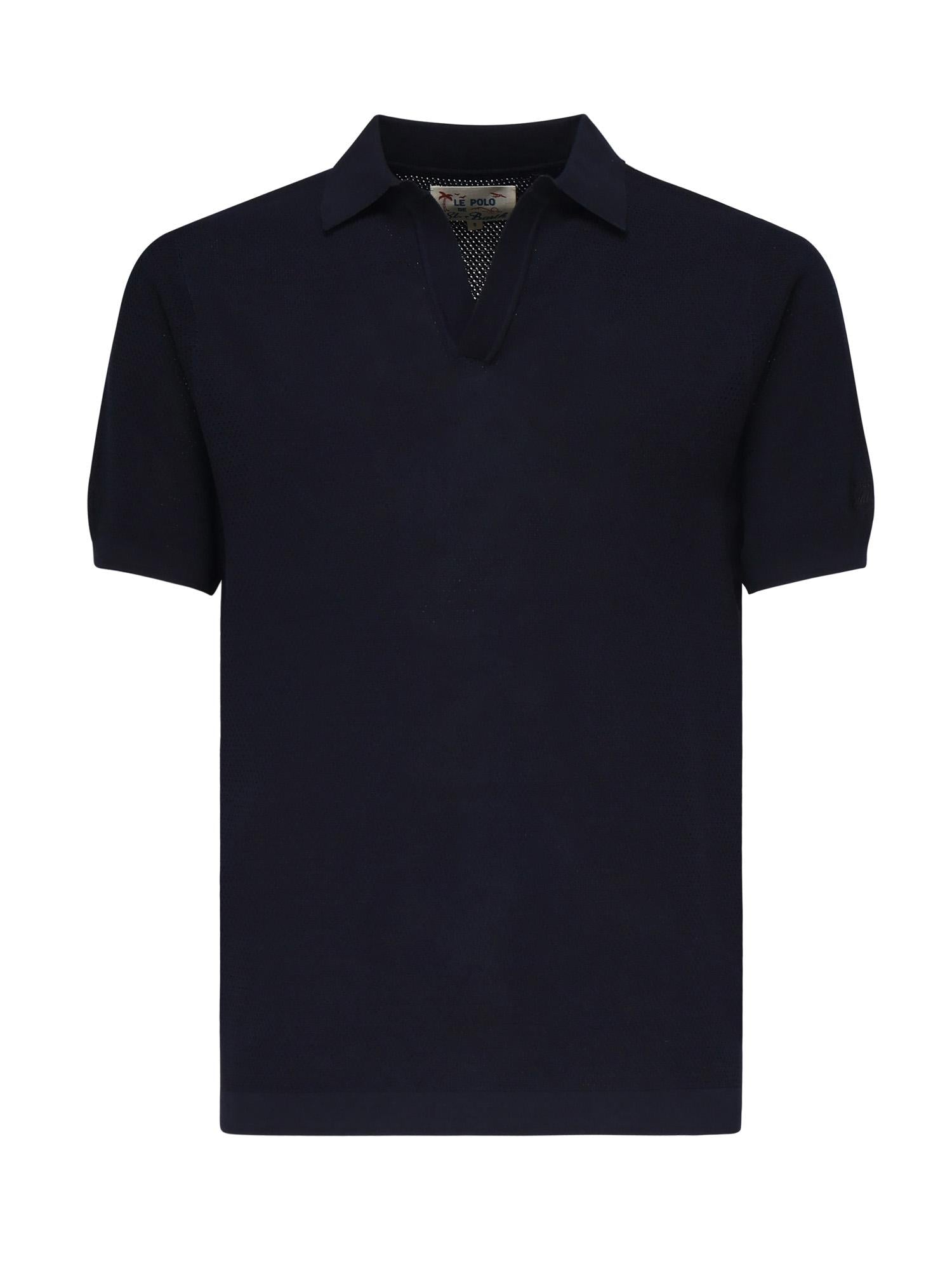 Polo Sloan con logo<BR/> SLO0001 01413H MC2 SAINT BARTH 