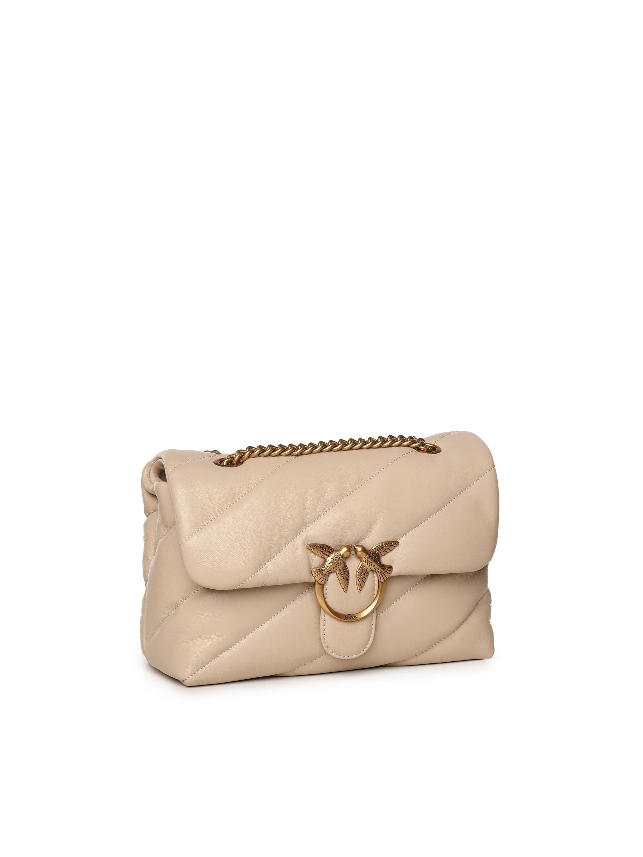 Borsa a tracolla media Love Bag Puff 100038 A0F2C50Q PINKO 