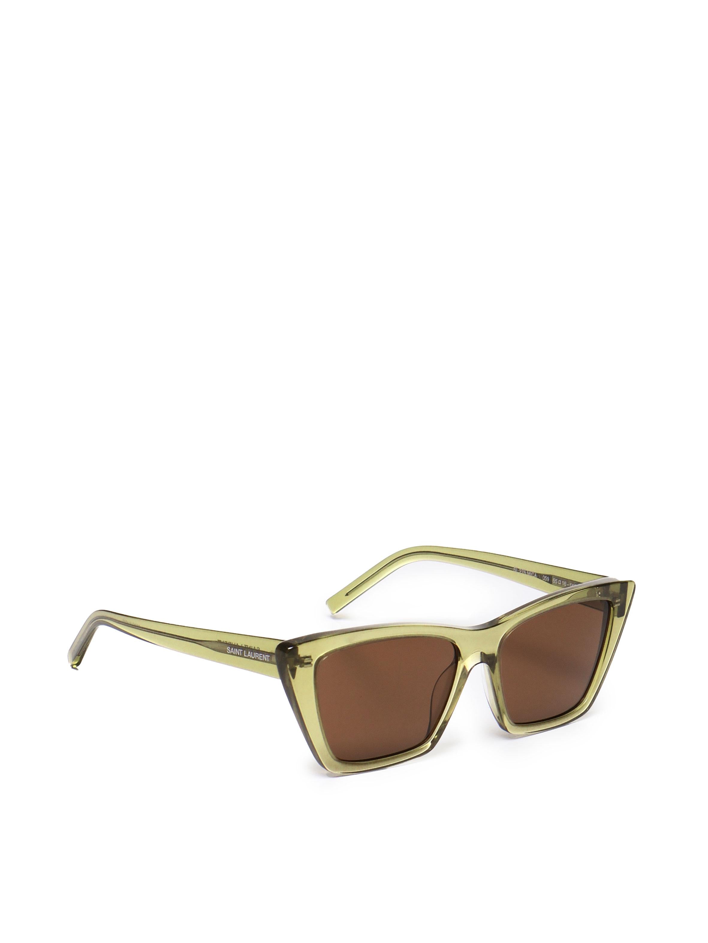 Occhiali da sole con montatura Cat-Eye in nylon 560035 Y99563704 SAINT LAURENT 