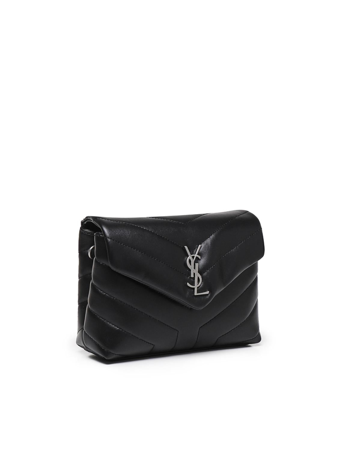Borsa Loulou Toy in pelle matelassé 678401 DV7061000 SAINT LAURENT 