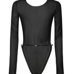 Body a schiena nuda 791344 Y37TE1000 SAINT LAURENT 