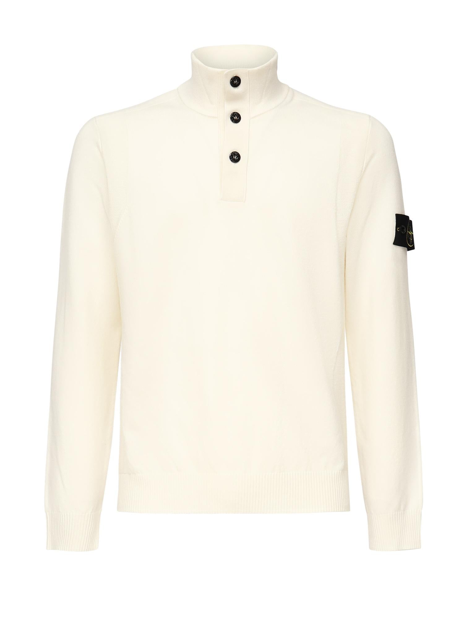 Maglione in lana RWS con mezza K2S155100002 S00A1V0093 STONE ISLAND 