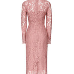 Abito longuette a tubino in pizzo F6M0DT HLM7LF0473 DOLCE & GABBANA 