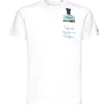 T-shirt Austin con ricamo e stampa AUS0001 05648H MC2 SAINT BARTH 