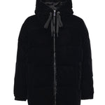 Giacca imbottita con cappuccio in velluto GEN0003 00593G MC2 SAINT BARTH 