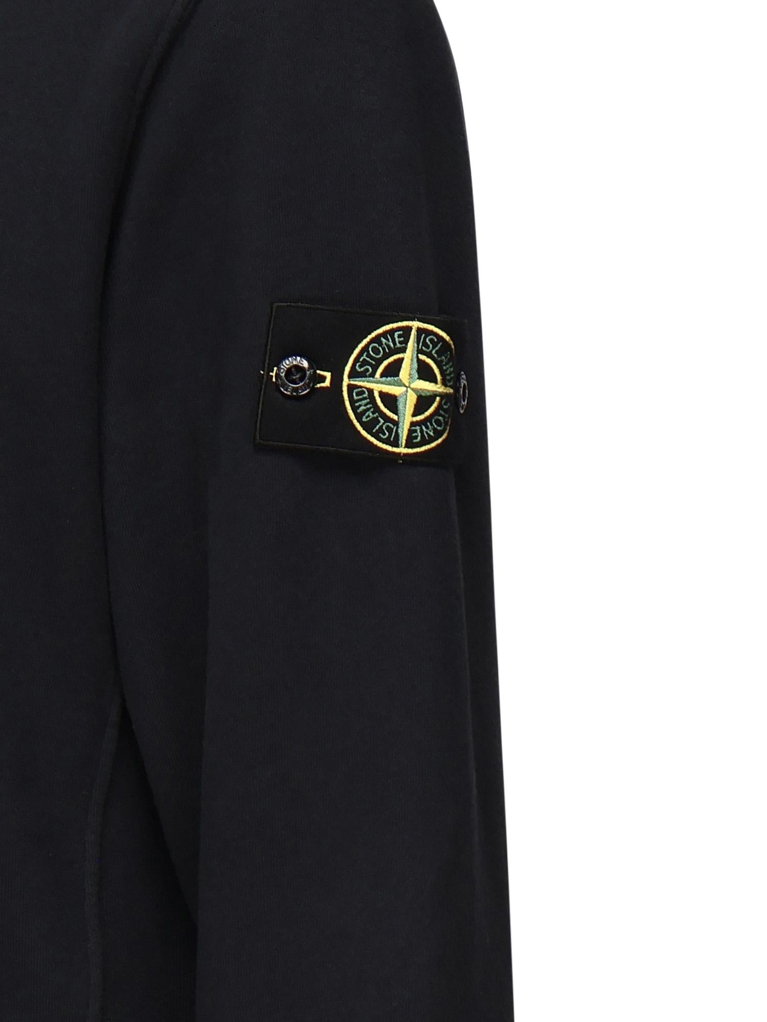 Felpa girocollo con logo K2S156100028 S0A20V0020 STONE ISLAND 