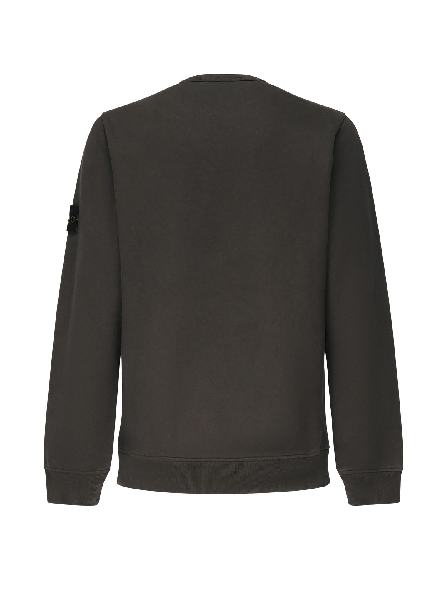 Felpa girocollo con logo K2S156100028 S0A20V0062 STONE ISLAND 