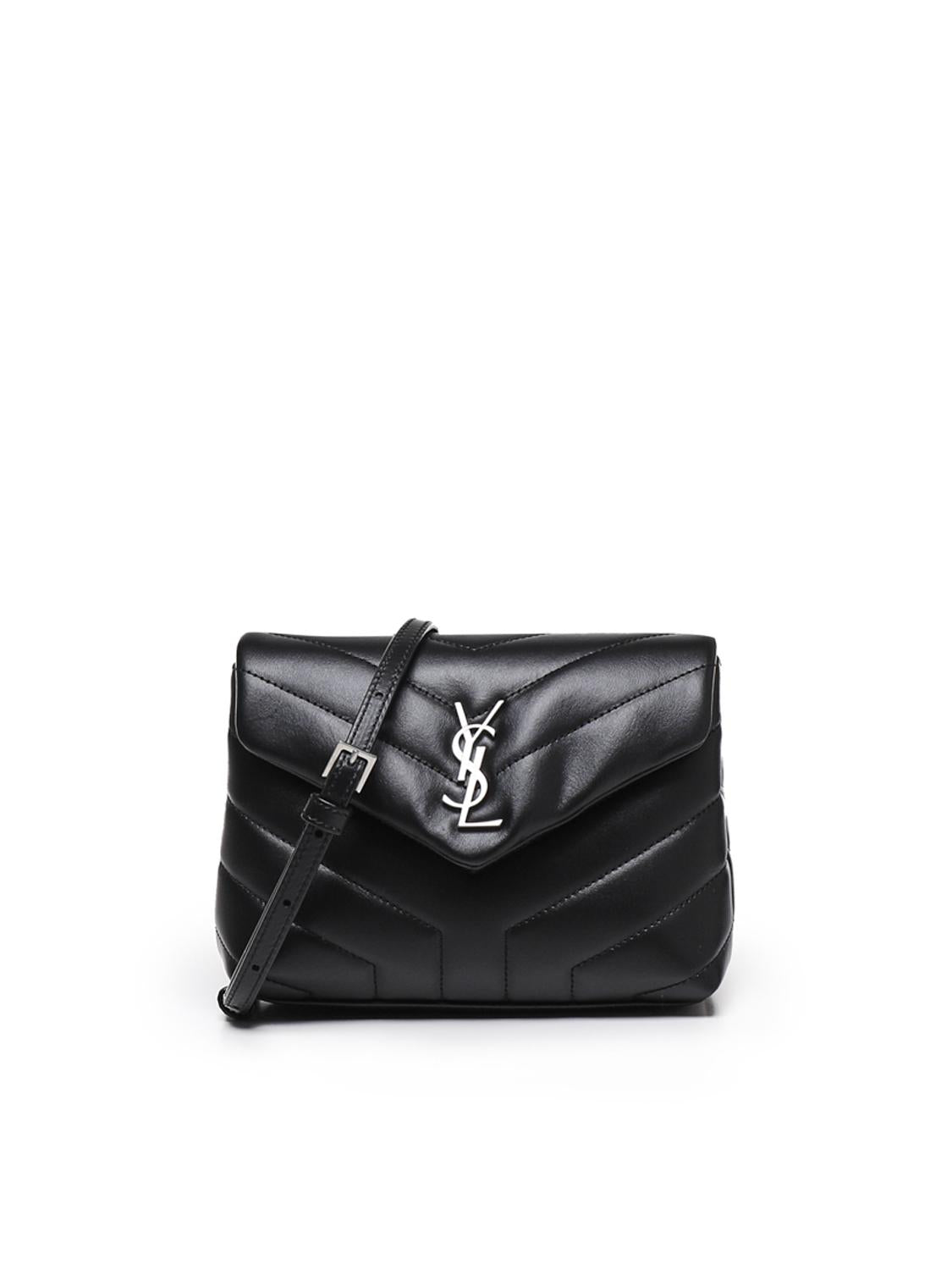 Borsa Loulou Toy in pelle matelassé 678401 DV7061000 SAINT LAURENT 