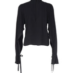 Blusa fluida in misto seta 103905 A207Z99 PINKO 