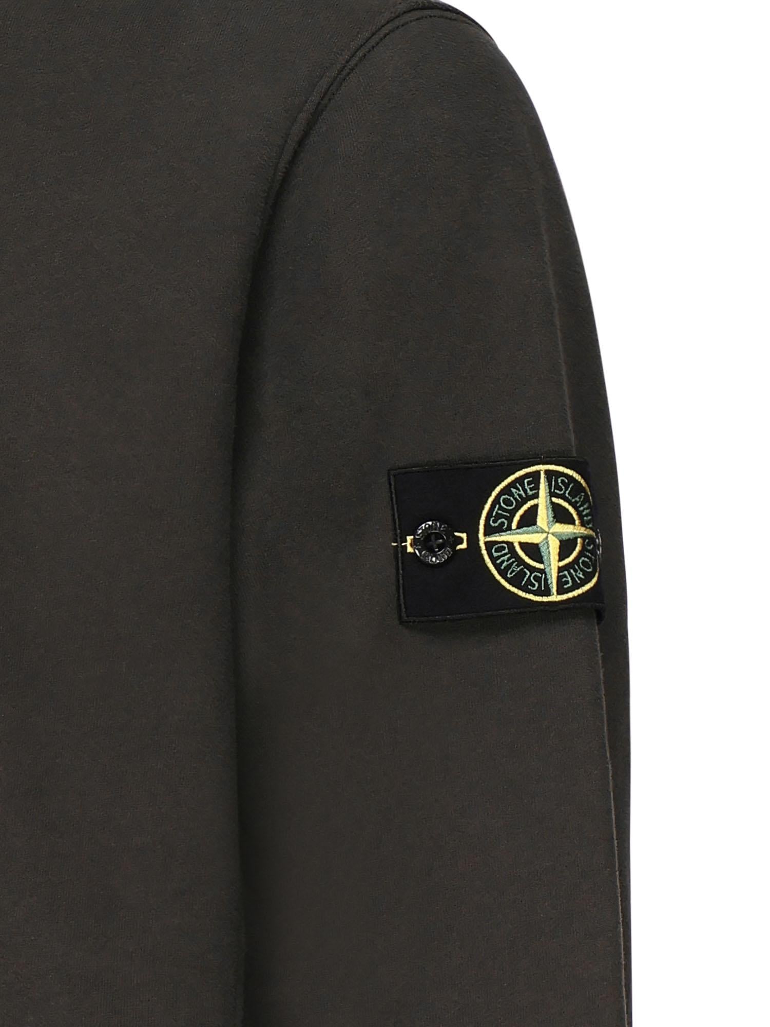Felpa girocollo con logo K2S156100028 S0A20V0062 STONE ISLAND 