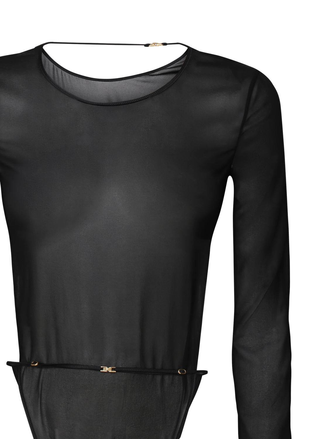 Body a schiena nuda 791344 Y37TE1000 SAINT LAURENT 
