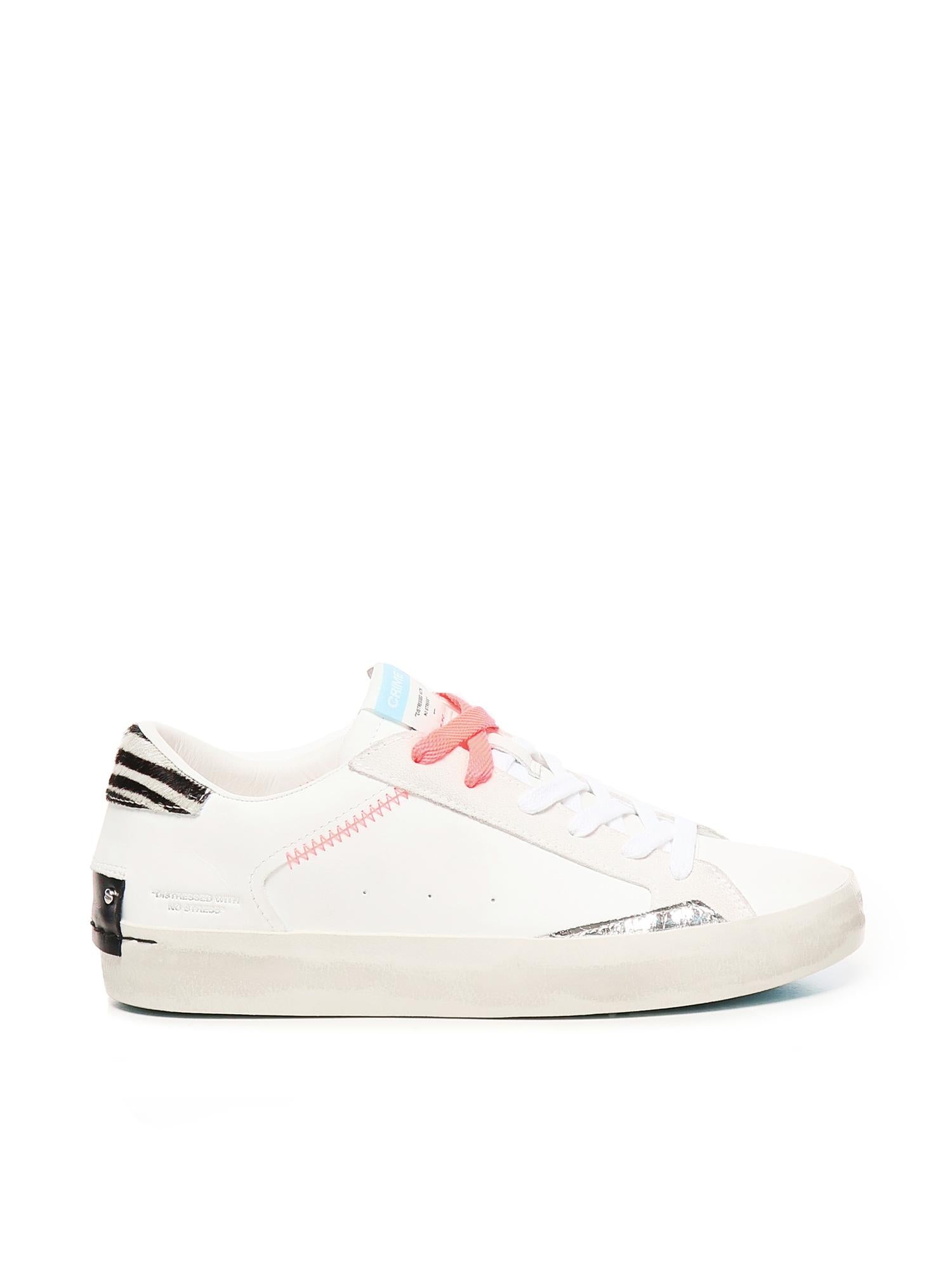 Sneakers Distressed Tropical Zebra 20003PP7  CRIME LONDON 