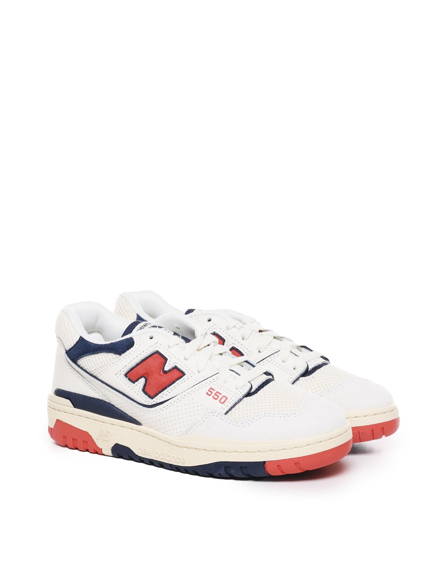 BB550CPBOFF WHITE-NAVY-RED NEW BALANCE