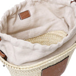 Borsa a secchiello intrecciata A223222X01 2435 LOEWE 