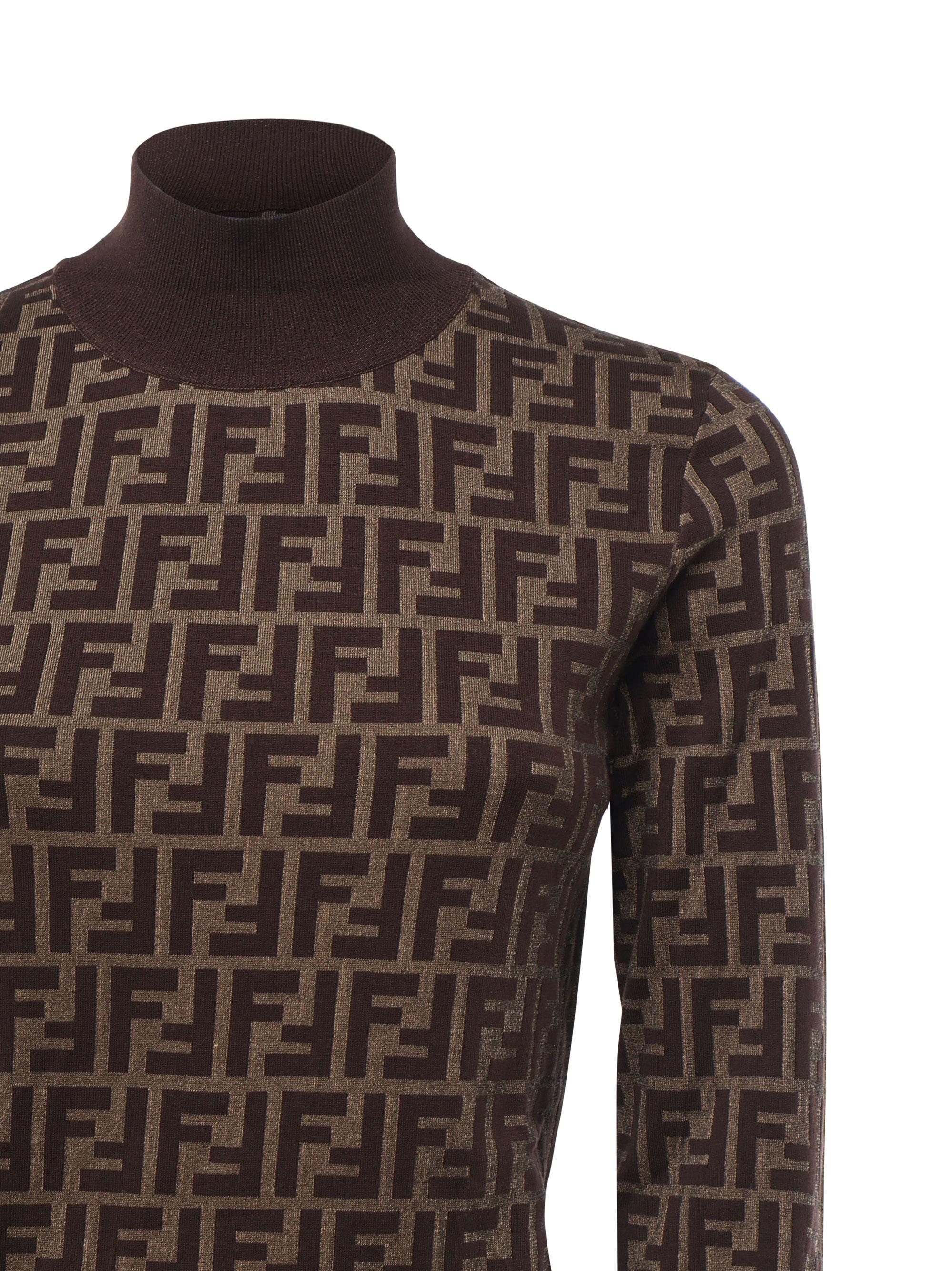 Maglia in cotone FF FZXC73 ASJTF0GGE FENDI 