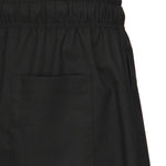 Shorts in misto lino e cotone BYRD -NERO GIULIANO GALIANO 